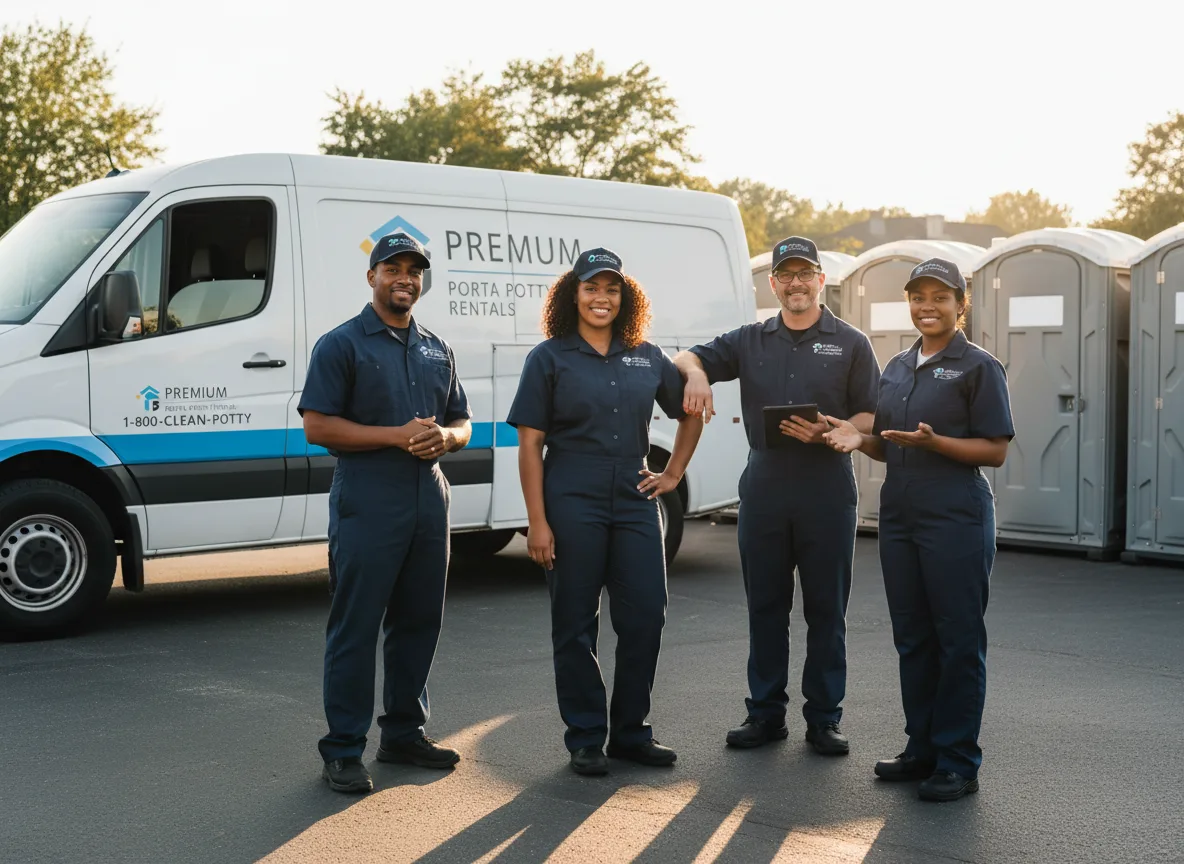 VIP Portable Toilets company in White Cloud, MI